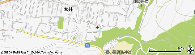 神奈川県相模原市緑区太井380周辺の地図