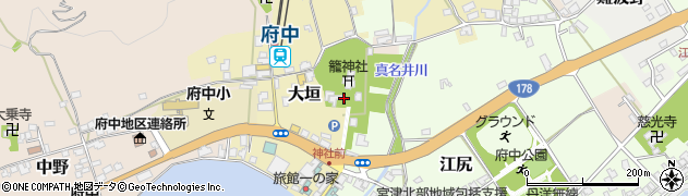 京都府宮津市大垣周辺の地図
