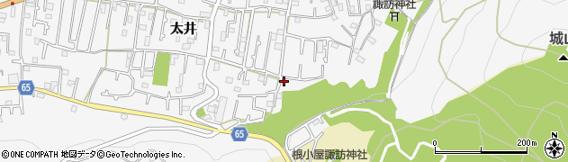 神奈川県相模原市緑区太井378周辺の地図
