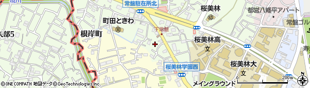 東京都町田市常盤町3478周辺の地図