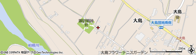 神奈川県相模原市緑区大島439周辺の地図