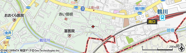東京都町田市大蔵町62-8周辺の地図