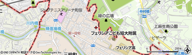 東京都町田市三輪町69周辺の地図
