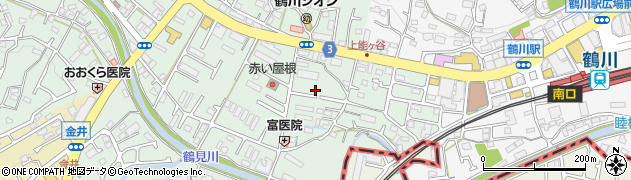 東京都町田市大蔵町113-7周辺の地図