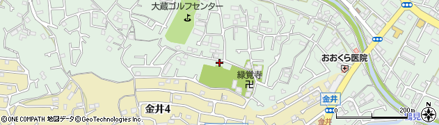 東京都町田市大蔵町3107周辺の地図