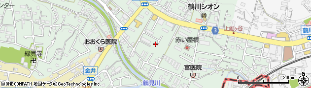 東京都町田市大蔵町168周辺の地図