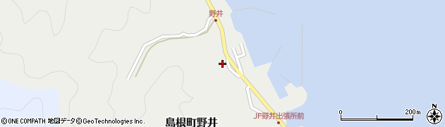 島根県松江市島根町野井299周辺の地図