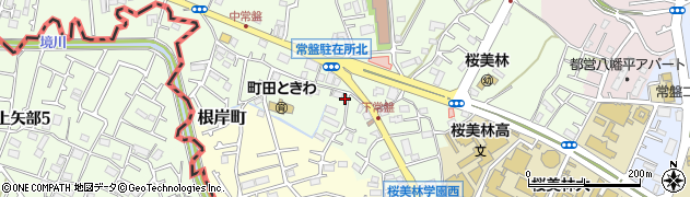東京都町田市常盤町3471-5周辺の地図