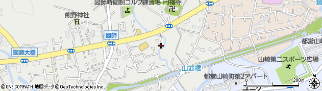 東京都町田市図師町1739-4周辺の地図