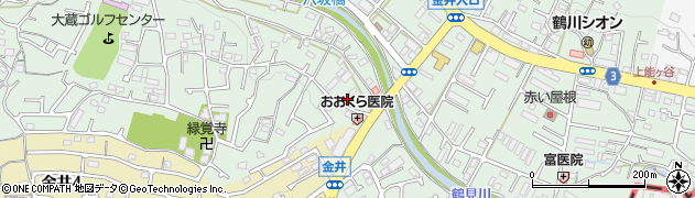 東京都町田市大蔵町3167-9周辺の地図