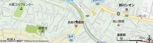 東京都町田市大蔵町3167-15周辺の地図