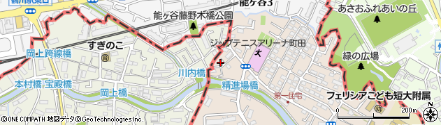 東京都町田市三輪町6周辺の地図