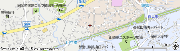 東京都町田市野津田町7-4周辺の地図
