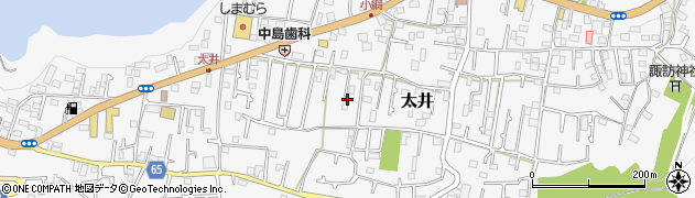 神奈川県相模原市緑区太井225周辺の地図