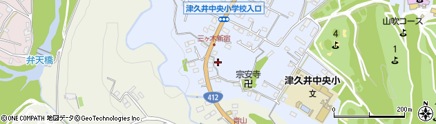 神奈川県相模原市緑区三ケ木122周辺の地図