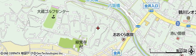 東京都町田市大蔵町3156-6周辺の地図