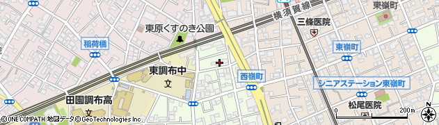 東京都大田区西嶺町2-10周辺の地図