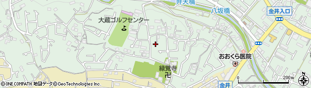 東京都町田市大蔵町3099周辺の地図