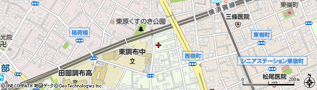 東京都大田区西嶺町2-1周辺の地図