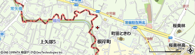 東京都町田市常盤町3450周辺の地図