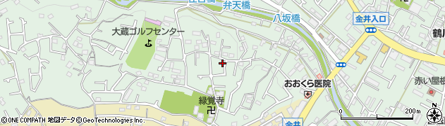 東京都町田市大蔵町3121周辺の地図