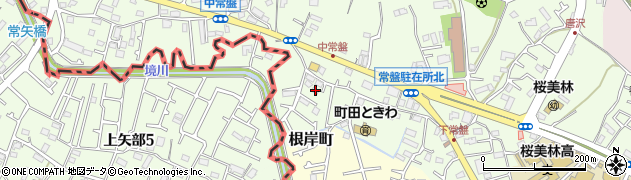 東京都町田市常盤町3456周辺の地図