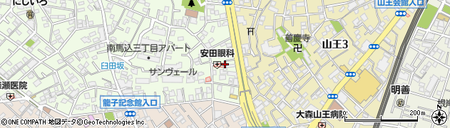 日新石油株式会社　パルティア環７大田店周辺の地図