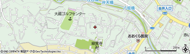 東京都町田市大蔵町3101周辺の地図