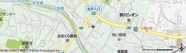 東京都町田市大蔵町193-8周辺の地図