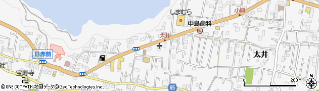 神奈川県相模原市緑区太井160-1周辺の地図