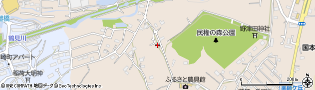 東京都町田市野津田町2223周辺の地図