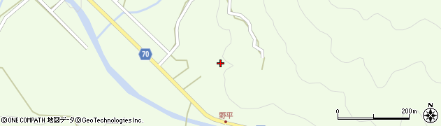 鱒渕中新田神明神社周辺の地図