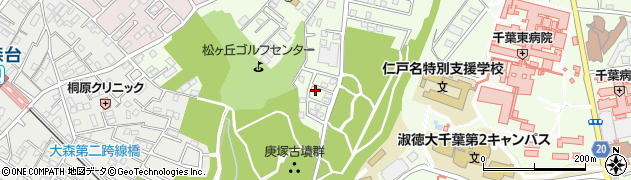 千葉県千葉市中央区仁戸名町638周辺の地図