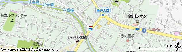 東京都町田市大蔵町206周辺の地図