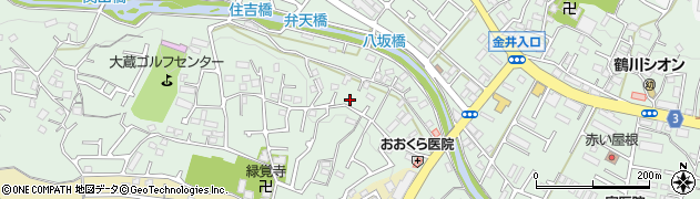 東京都町田市大蔵町3149周辺の地図