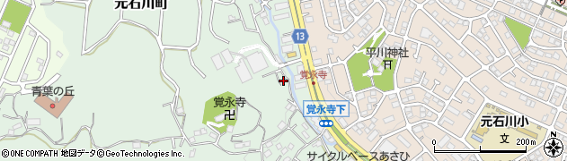 神奈川県横浜市青葉区元石川町6407周辺の地図