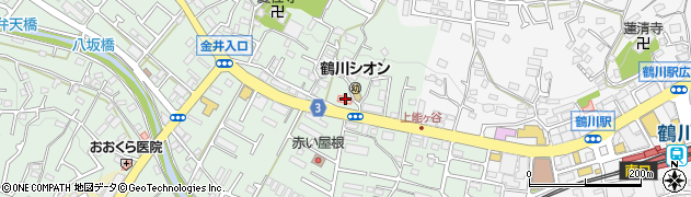 東京都町田市大蔵町2213-1周辺の地図