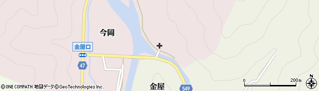 兵庫県美方郡新温泉町今岡29周辺の地図