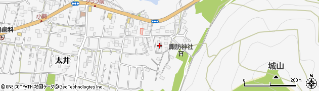 神奈川県相模原市緑区太井452周辺の地図