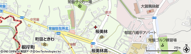 東京都町田市常盤町3588周辺の地図
