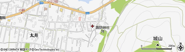 神奈川県相模原市緑区太井452-18周辺の地図