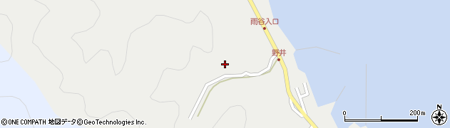 島根県松江市島根町野井196周辺の地図