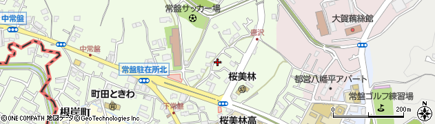 東京都町田市常盤町3587周辺の地図