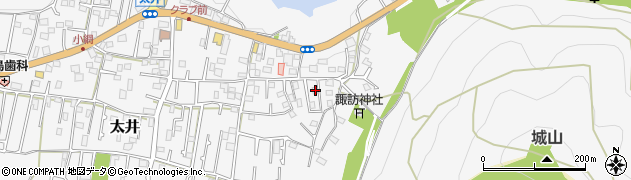 神奈川県相模原市緑区太井452-10周辺の地図