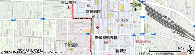 千葉クリーニング店周辺の地図