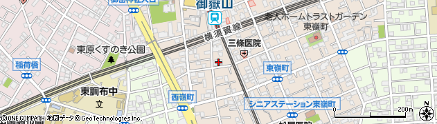 東京都大田区東嶺町44-3周辺の地図