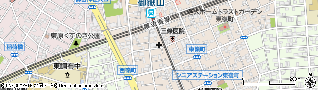 東京都大田区東嶺町44-2周辺の地図