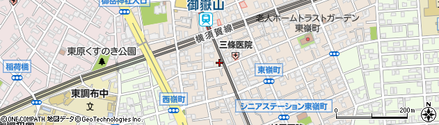 東京都大田区東嶺町44-1周辺の地図