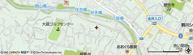 東京都町田市大蔵町3132周辺の地図