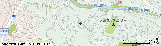 東京都町田市大蔵町3005-7周辺の地図